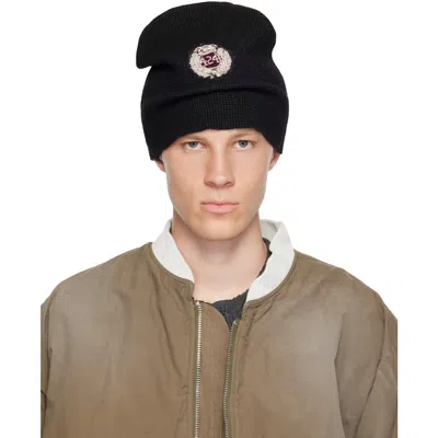 424 Black Thermal Beanie