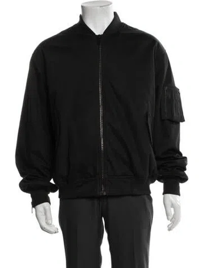 Pre-owned 424 Bomber Jacket In Black
