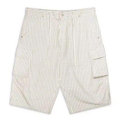 424 Camo Bermudas Beige In White