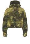 424 Khaki H Camo Jacket