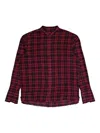 424 Check Flannel Shirt In Red