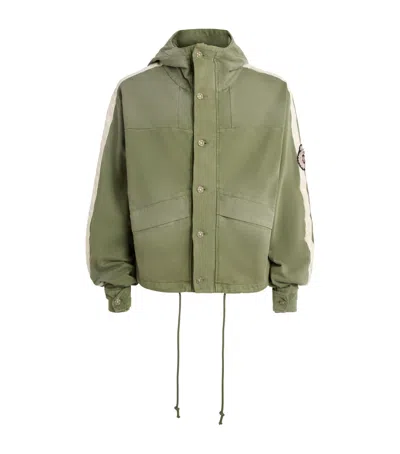 424 Cotton Racing Jacket In Green
