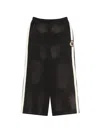 424 Crest Distressed-effect Track Pants In Brown