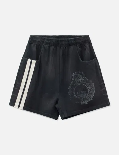 424 Crest Sport Shorts In Black