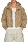 424 Cropped Parka In Multi