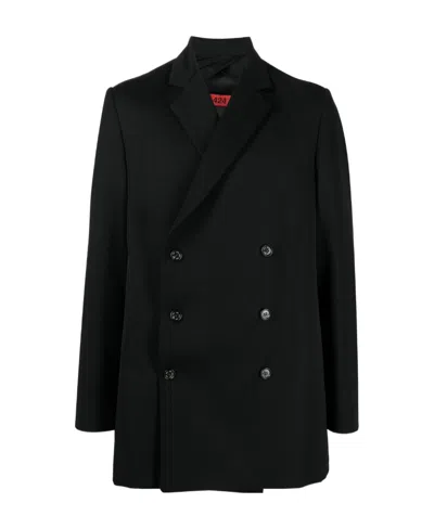 424 DOUBLE BREASTED WOOL COAT