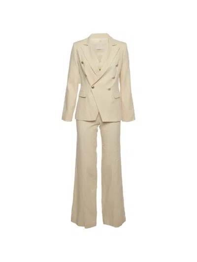 Pre-owned 424 Double-breasted Three-piece Suit In Neutral