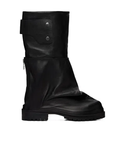 424 Dragonrider Biker Boots In Black