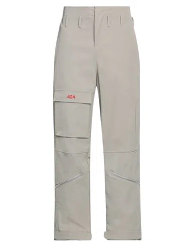 424 Fourtwofour Man Pants Grey Size 34 Polyamide