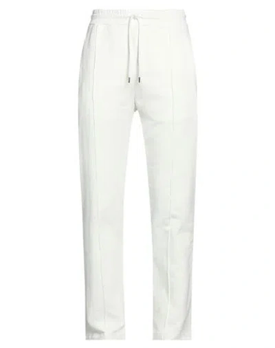 424 Fourtwofour Man Pants White Size Xl Cotton
