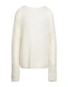 424 Fourtwofour Man Sweater White Size S Mohair Wool, Acrylic In White