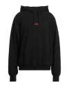 424 Fourtwofour Man Sweatshirt Black Size Xl Cotton In Black