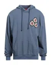 424 Fourtwofour Sweatshirts In Blue