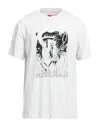 424 Fourtwofour T-shirts In Off White