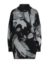 424 Fourtwofour Turtlenecks In Black