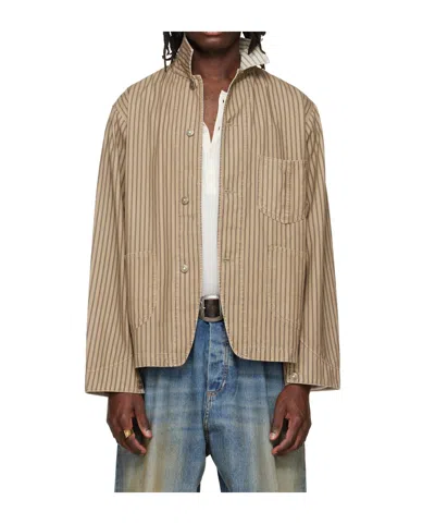 424 Beige Giacca Ale Jacket In Brown