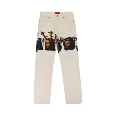 Pre-owned 424 Graphic Baggy Jeans 'multicolor' | Multi-color | Men's Size 44