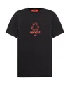 424 Graphic-logo-print T-shirt In Black