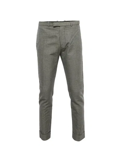 Pre-owned 424 Houndstooth Trousers In Neutral