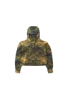 424 Jacket H Camo Washed Camouflage Green In Multi