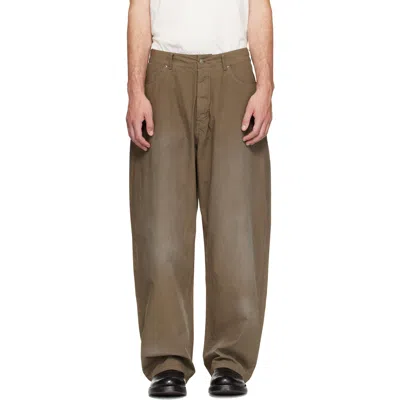 424 Khaki Big Daddy Trousers In Green