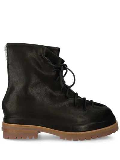 424 Lace-up Boots In Black