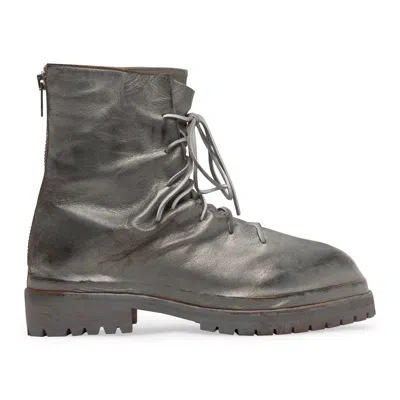 424 Laced Up Boots Silver In 44