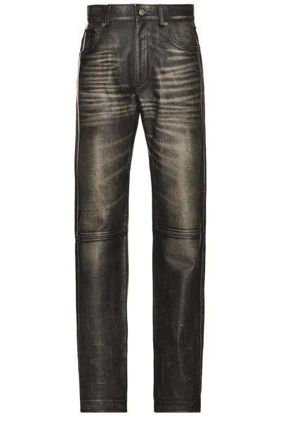 424 LEATHER FIVEPOCKET LEATHER JEAN