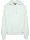 424 Logo-embroidered Hoodie In Green