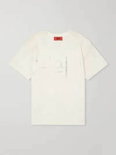 424 Stick Tee Dirty White Dirty White In Neutral