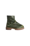 424 Marathon Boots Distressed Green In Green