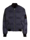 424 Reversible Logo Bomber Jacket In Multi