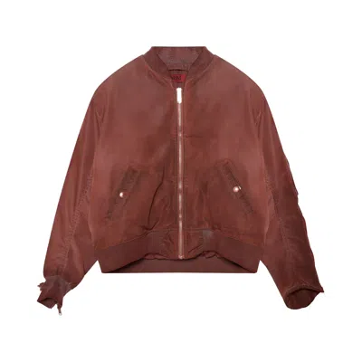 Pre-owned 424 Military Bomber 'red' | Men's Size 48