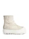 424 Miner Marathon Boots  White In Neutral