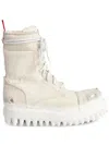 424 Miner Boots White In Multi