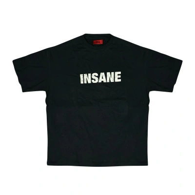 Pre-owned 424 On Fairfax "insane" T-shirt In Black