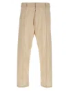 424 Trousers With Pleats At The Front