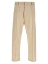 424 Trousers With Pleats At The Front In Beige