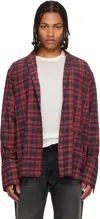 424 Check Flannel Shirt In Red