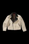 424 Leather-trimmed Shearling Jacket