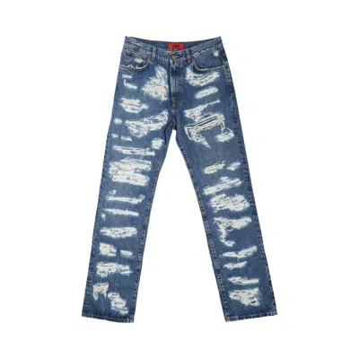 Pre-owned 424 Ripped Denim 'blue' | Men's Size 44