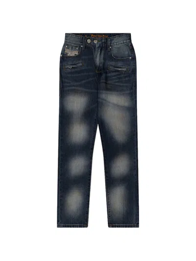 424 Rr Moto Pant Blue