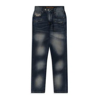 424 Rr Moto Pant Blue In 46