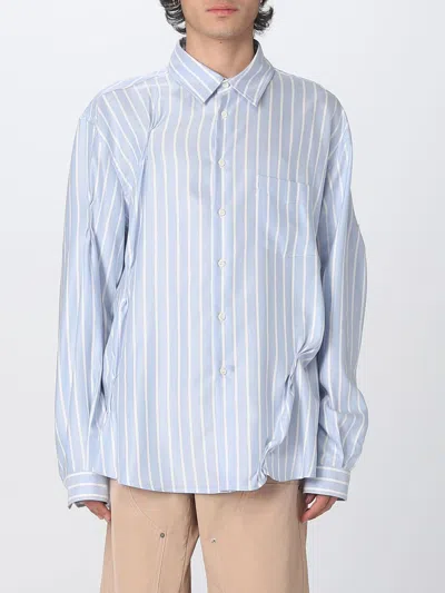 424 Shirt  Men Color Gnawed Blue
