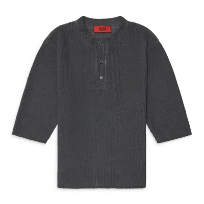 424 Short Sleeve Thermal Vintage Black Vintage Black