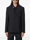 424 Single-button Blazer In Black