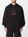 424 Black Graphic Hoodie In Black
