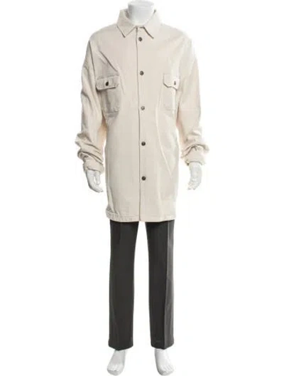 Pre-owned 424 Trench Coat W/ Tags In Neutral