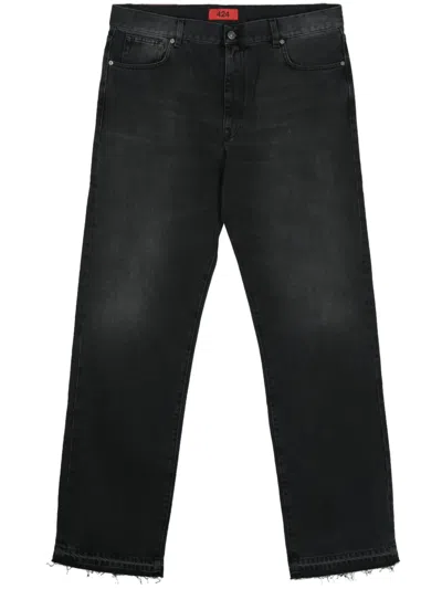 424 Wide-leg Jeans In Black