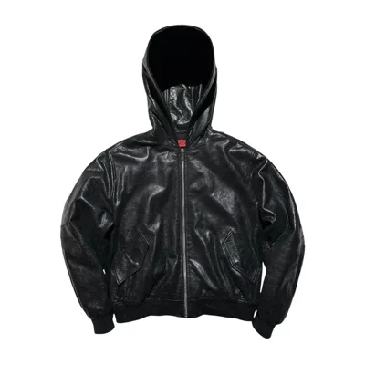 Pre-owned 424 X Genuine Leather $3 In Black